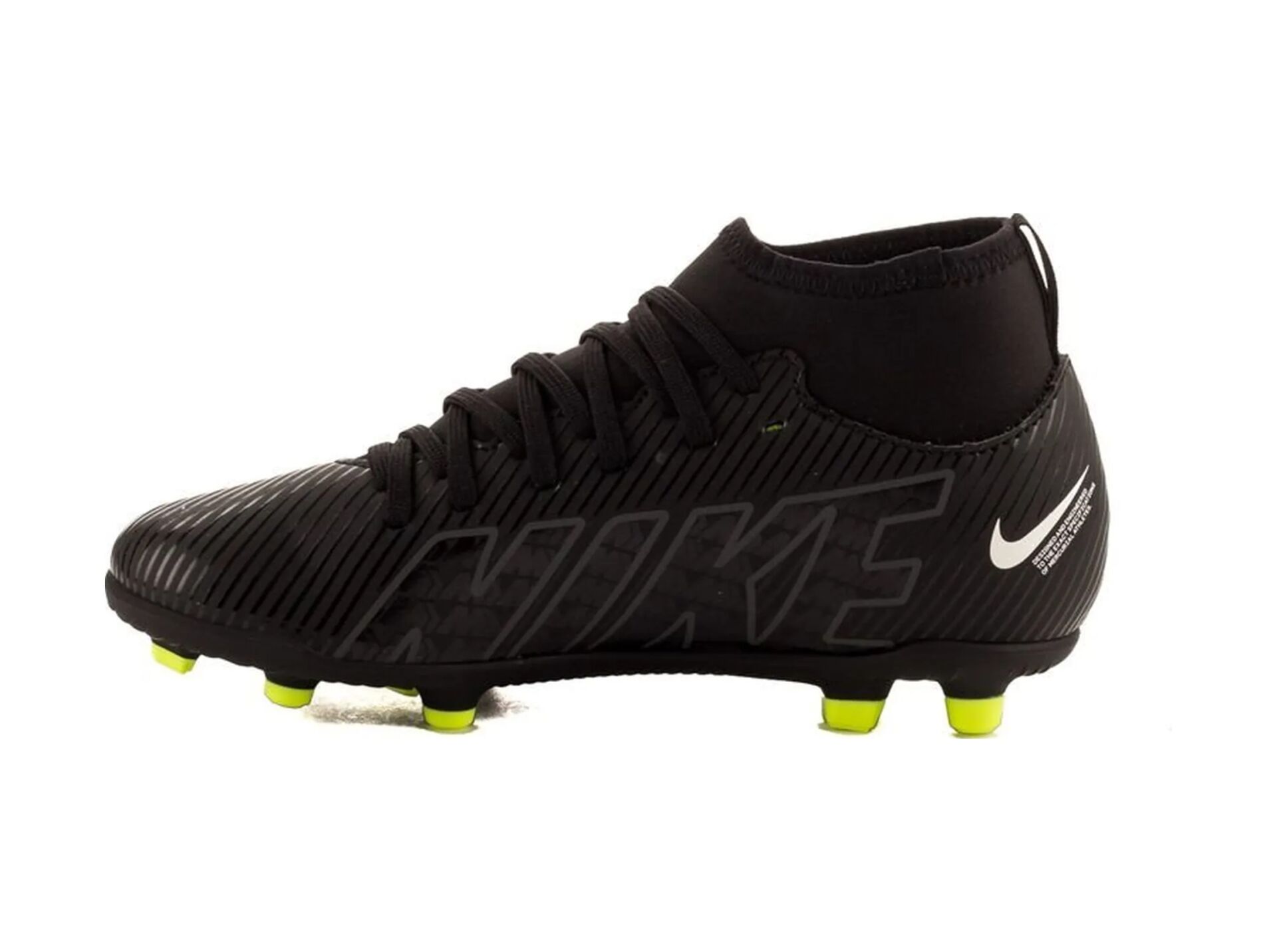 Nike Mercurial Superfly 9 Club Mg Erkek Krampon Dj5959-001 Siyah 36.5