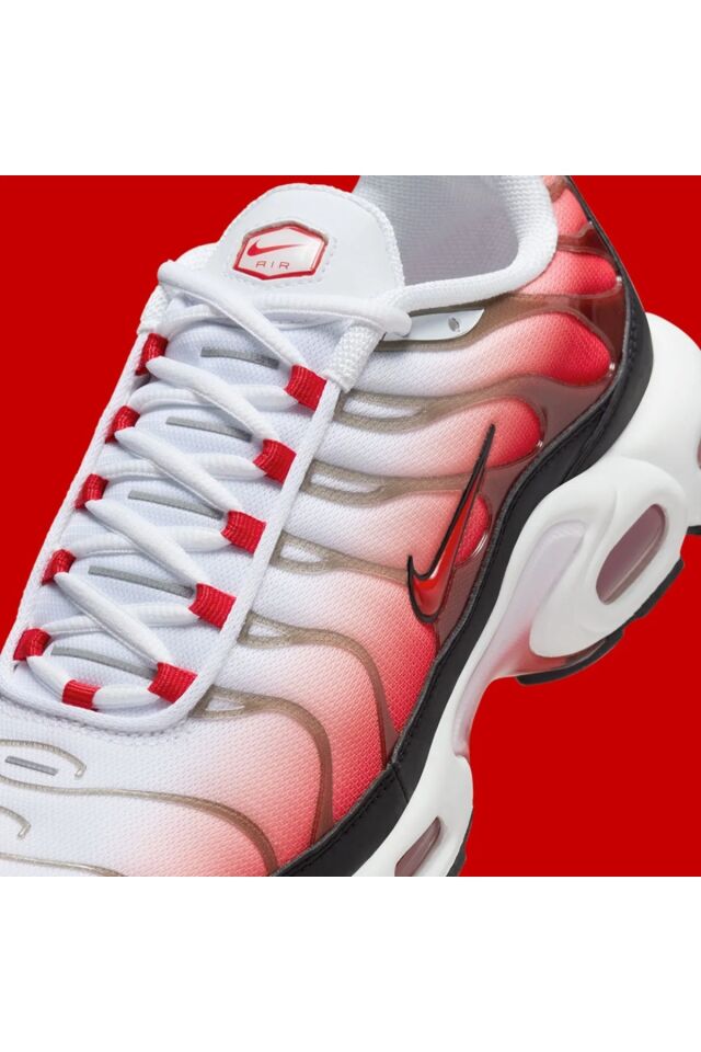 AİR MAX PLUS GYM RED-HM9611-100-SPORTXOUTLET BEYAZ-KIRMIZI - 38,5