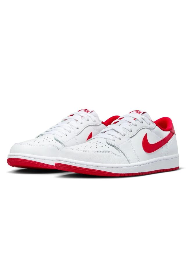 Air Jordan 1 Retro Low Og Beyaz Sneaker Ayakkabı - (CZ0790-161) Beyaz - 38,5