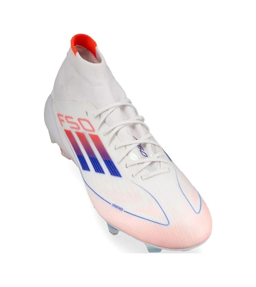 Adidas F50 Elite Mid Fg Erkek Krampon Id9203 Beyaz 45
