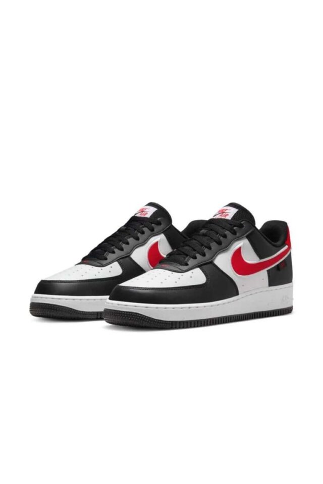 Air Force Beyaz Siyah Hm0721-002 Sneaker (Dar Kalıp 1 Beden Büyük Alınız) BEYAZ-SİYAH - 44