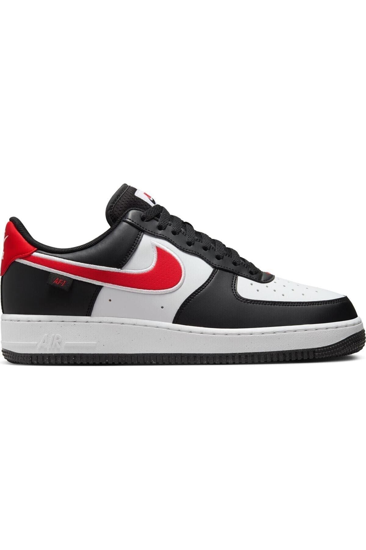 Air Force Beyaz Siyah Hm0721-002 Sneaker (Dar Kalıp 1 Beden Büyük Alınız) BEYAZ-SİYAH - 44