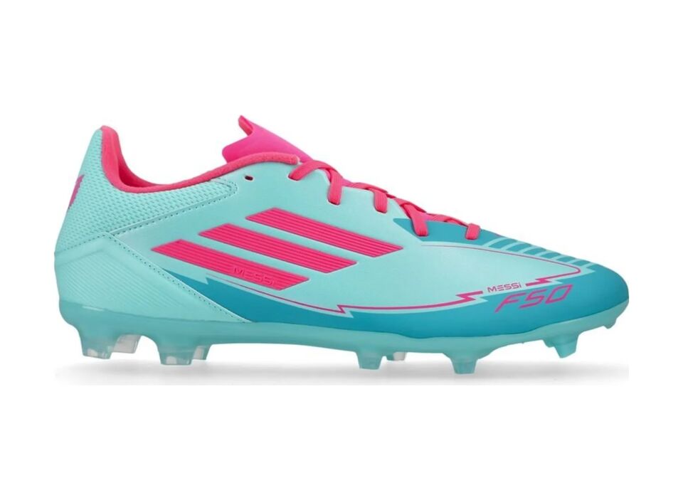 Adidas F50 Messi League Fg/ag Erkek Krampon Ih0928 Turkuaz 44