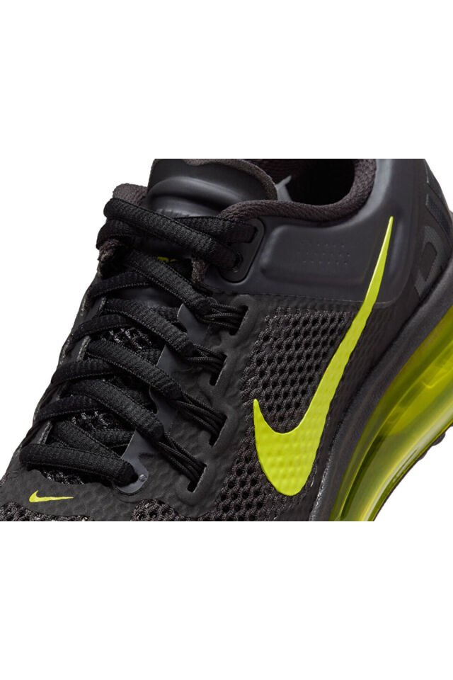 Genç Günlük Ayakkabı Air Max 2013 555426-004 Siyah Siyah - 38