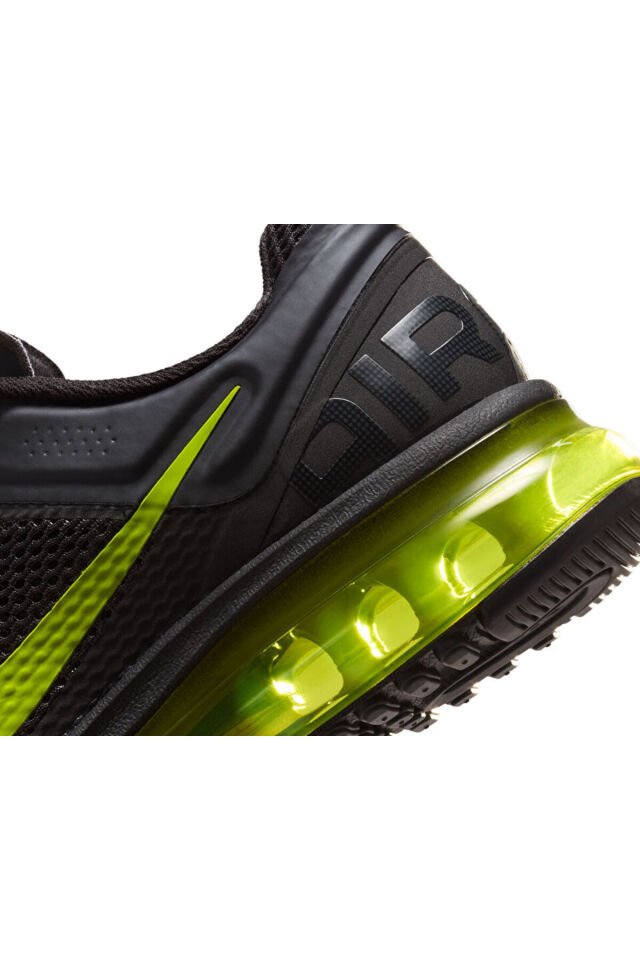 Genç Günlük Ayakkabı Air Max 2013 555426-004 Siyah Siyah - 38