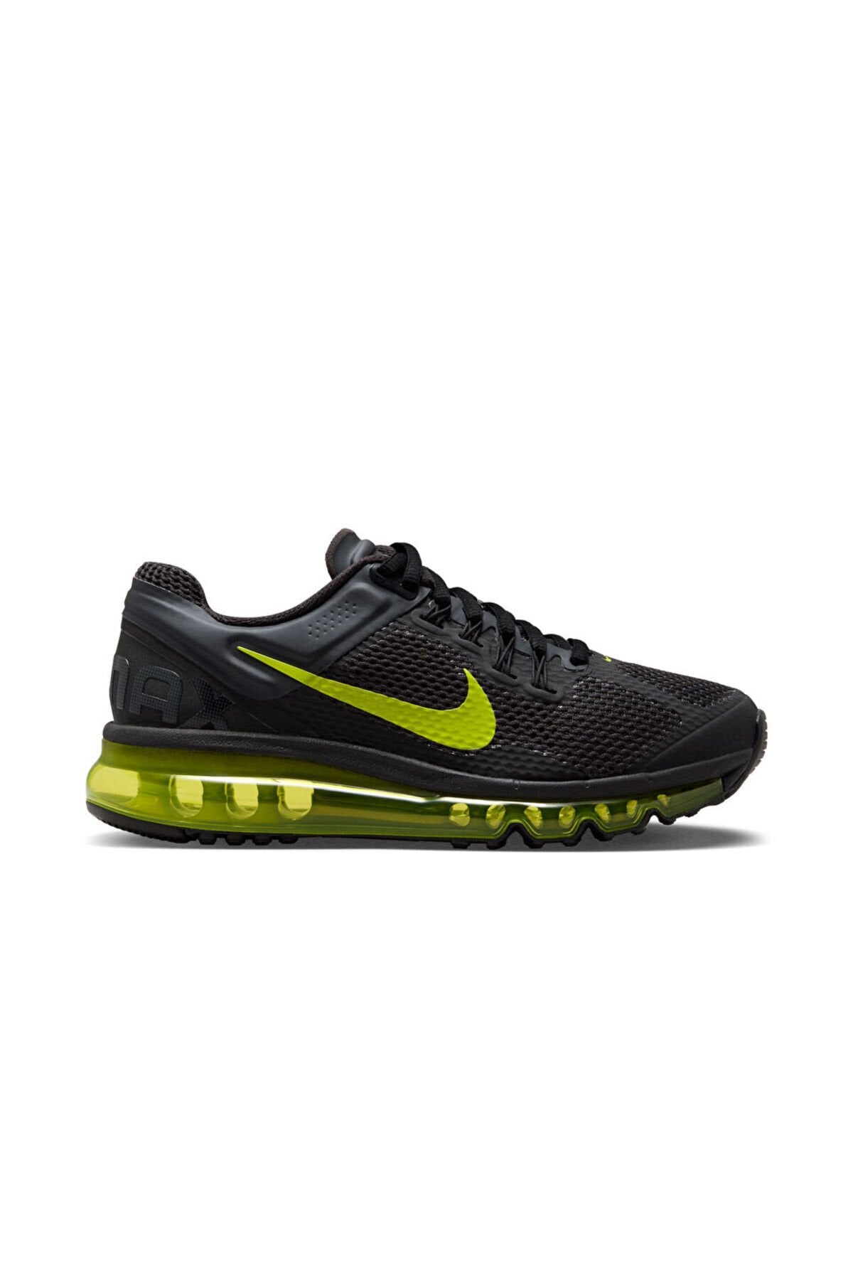 Genç Günlük Ayakkabı Air Max 2013 555426-004 Siyah Siyah - 38