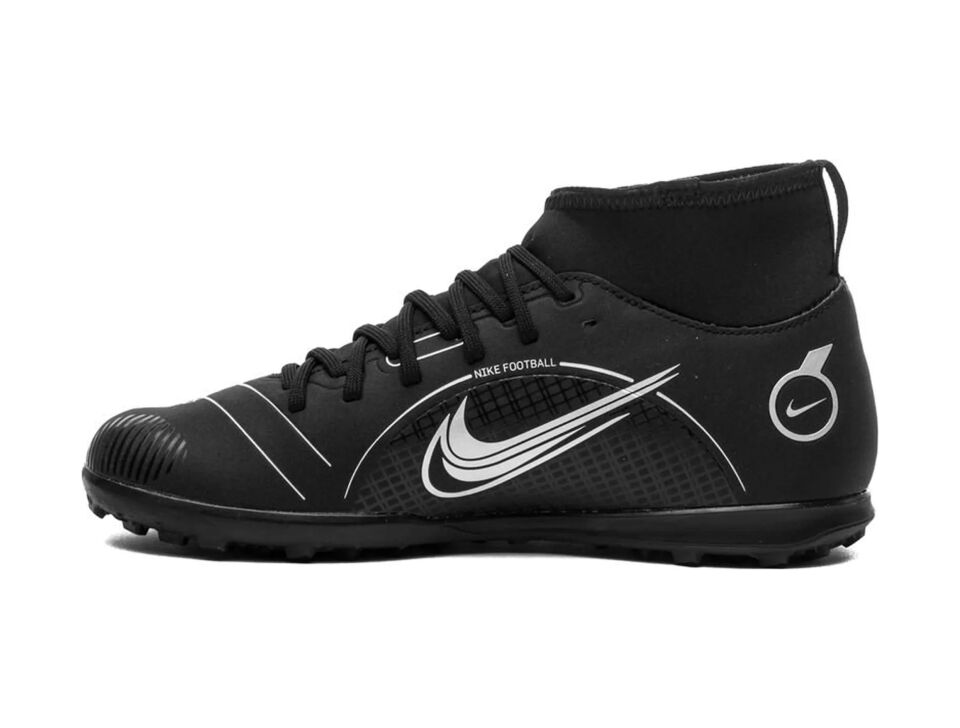 Nike Mercurial Superfly 8 Club Tf Erkek Krampon Dj2900-007 Siyah 38.5