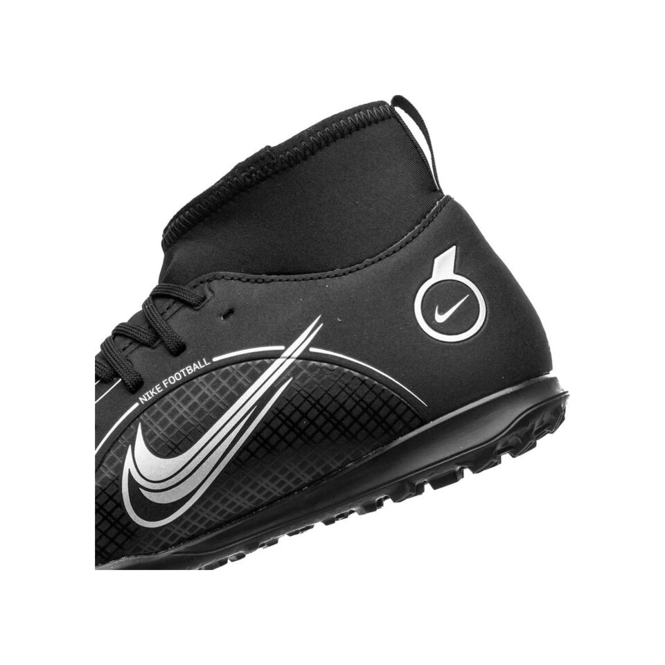 Nike Mercurial Superfly 8 Club Tf Erkek Krampon Dj2900-007 Siyah 38.5