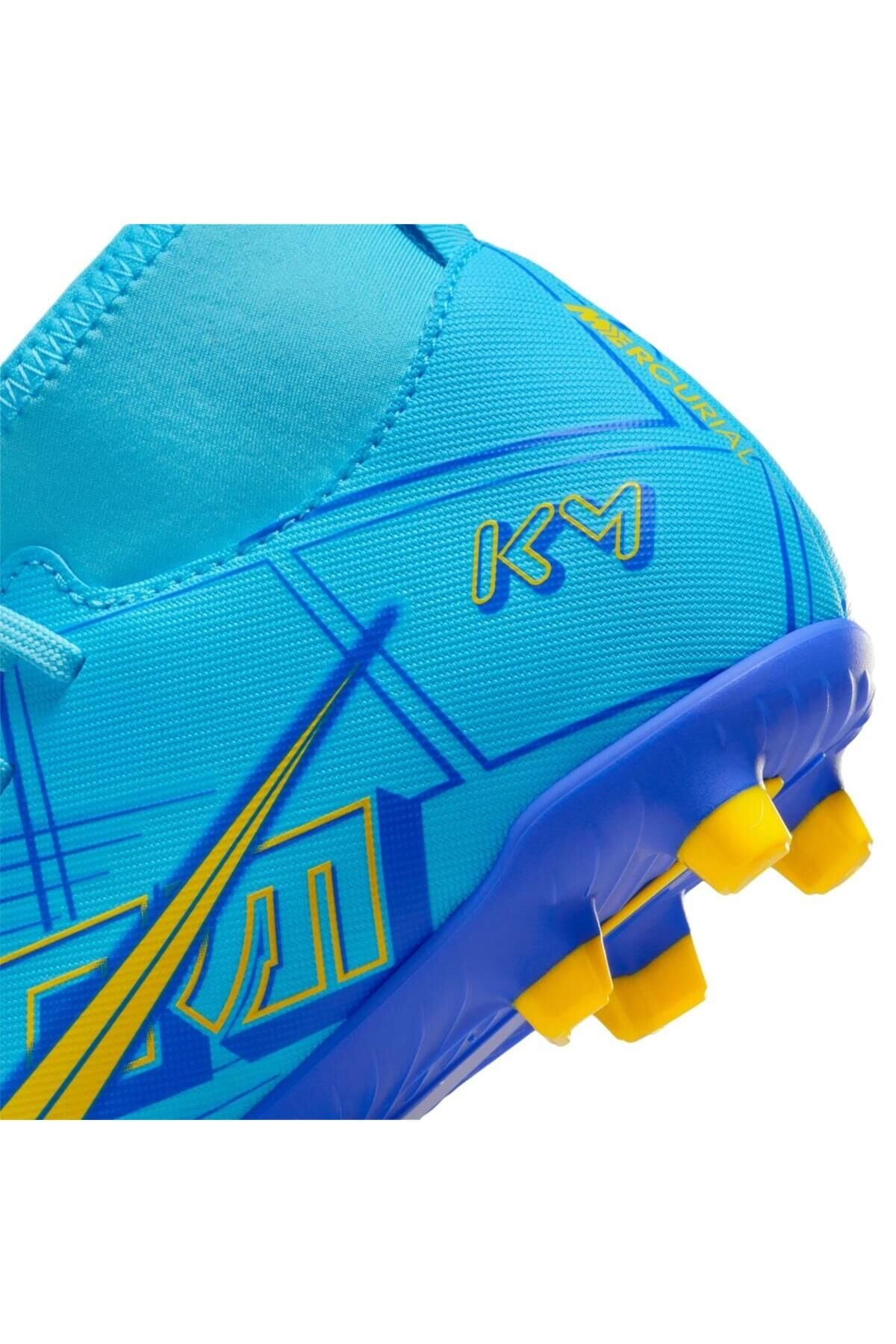 Kylian Mbappe Jr Mercurial Superfly 9 Club Km Fg/Mg Futbol Kramponu 400 - 38