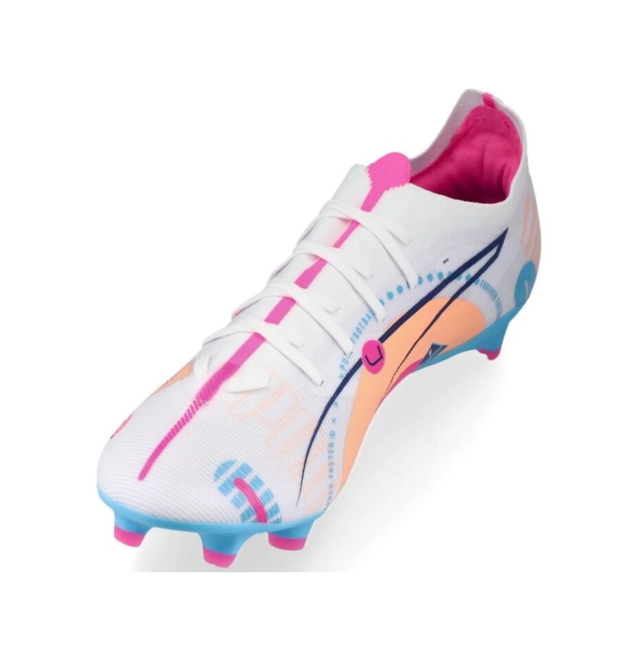 Puma Ultra 5 Match Fg/ag Erkek Krampon 108064-01 Beyaz 42