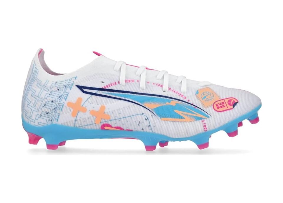 Puma Ultra 5 Match Fg/ag Erkek Krampon 108064-01 Beyaz 42