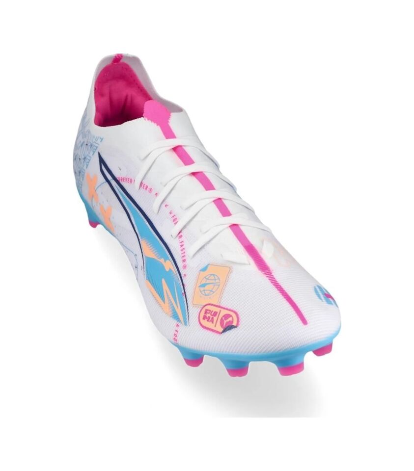 Puma Ultra 5 Match Fg/ag Erkek Krampon 108064-01 Beyaz 42