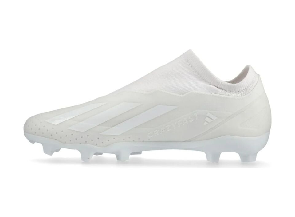 Adidas X Crazyfast .3 Laceless Fg Erkek Krampon Gy7426 Beyaz 46