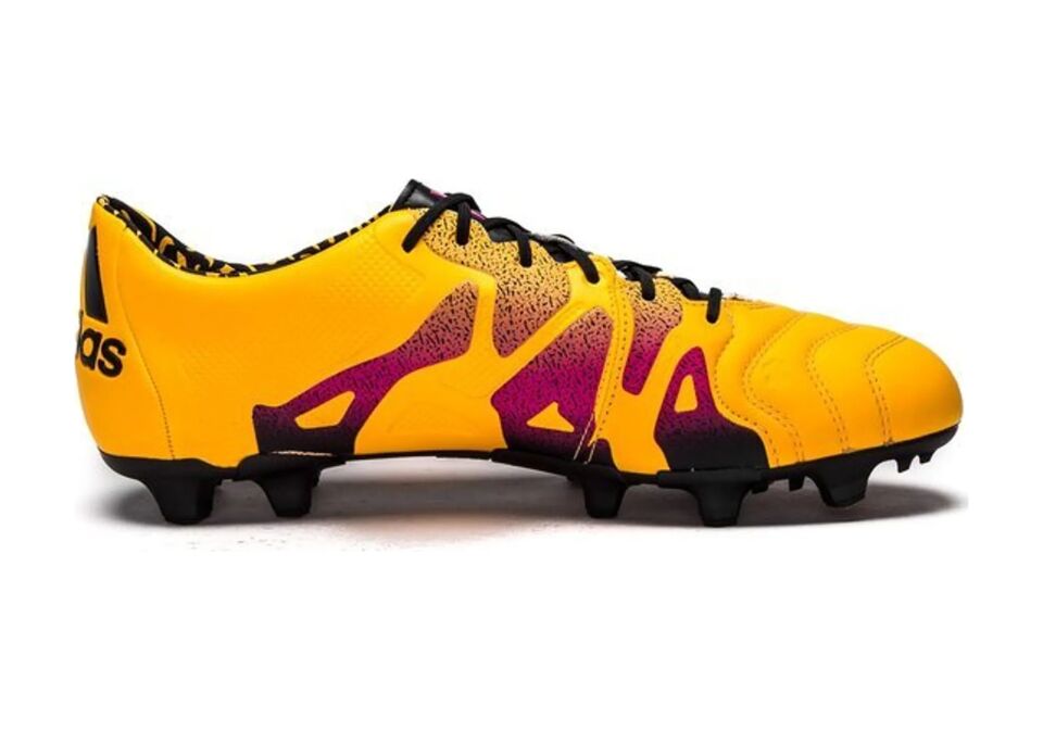 Adidas X 15.1 Leather Fg/ag Erkek Krampon S74616 Sarı 42.5
