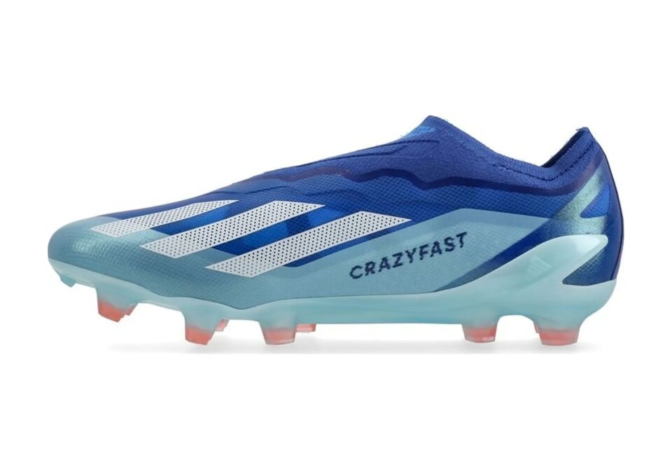 Adidas X Crazyfast .1 Laceless Fg Erkek Krampon Fz6563 Mavi 46
