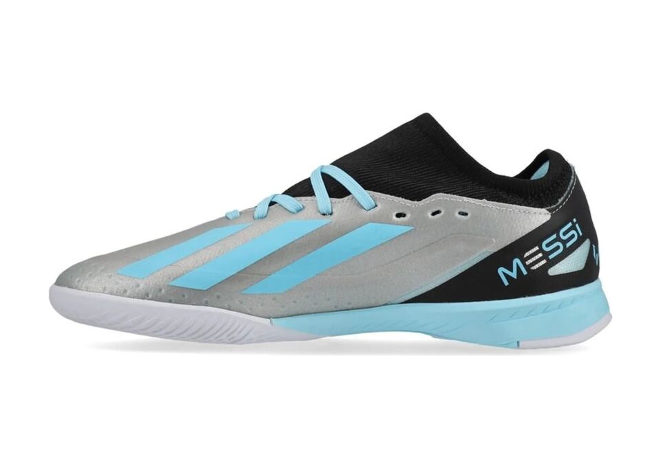 Adidas X Crazyfast Messi .3 Çocuk Futsal Ayakkabısı Ie4075 Gri 35.5