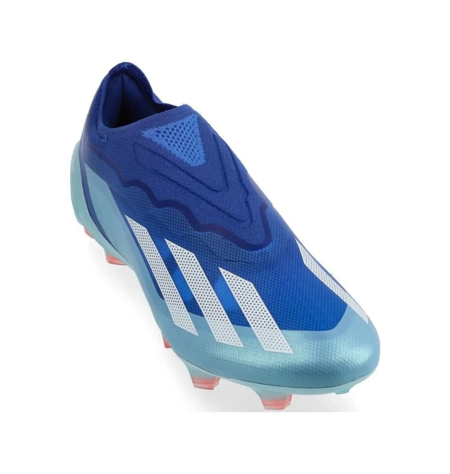 Adidas X Crazyfast .1 Laceless Fg Erkek Krampon Fz6563 Mavi 48