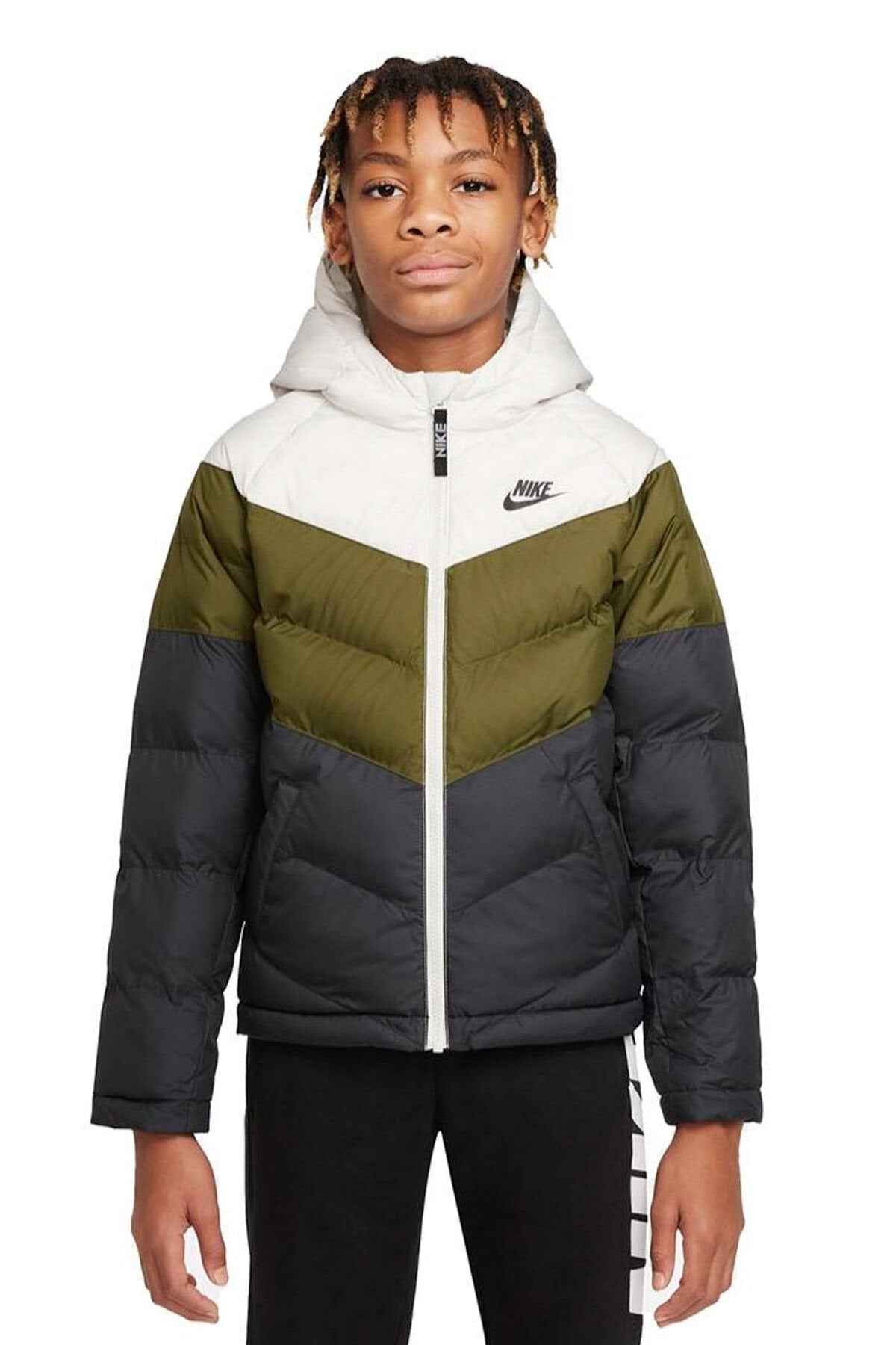 Sportswear Synthetic-fill Jacket Çocuk Montu Cu9157-073 karısık - L
