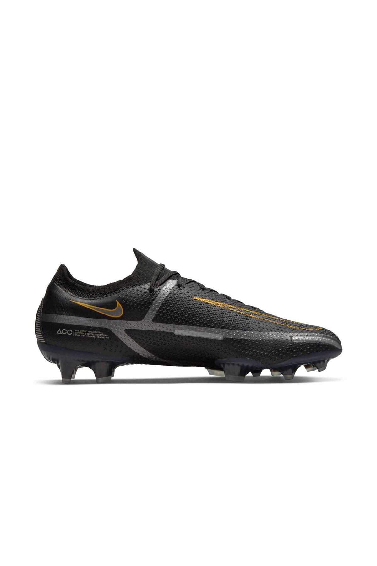 Phantom Gt2 Elite Fg Erkek Siyah Futbol Krampon Cz9890-007 Siyah - 46
