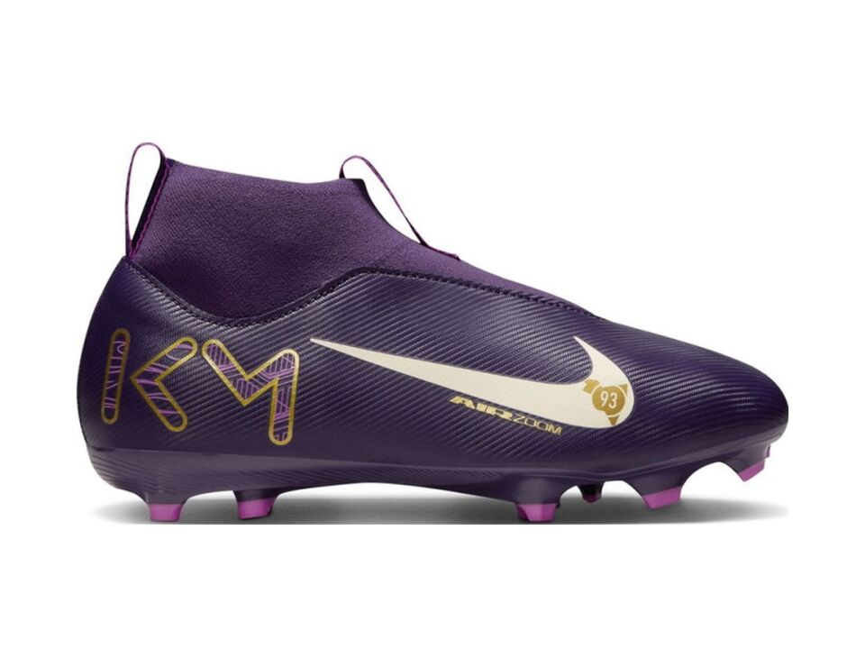 Nike Mercurial Superfly 10 Acad Mbappé Fg/mg Çocuk Krampon Hf3417-500 Mor 33