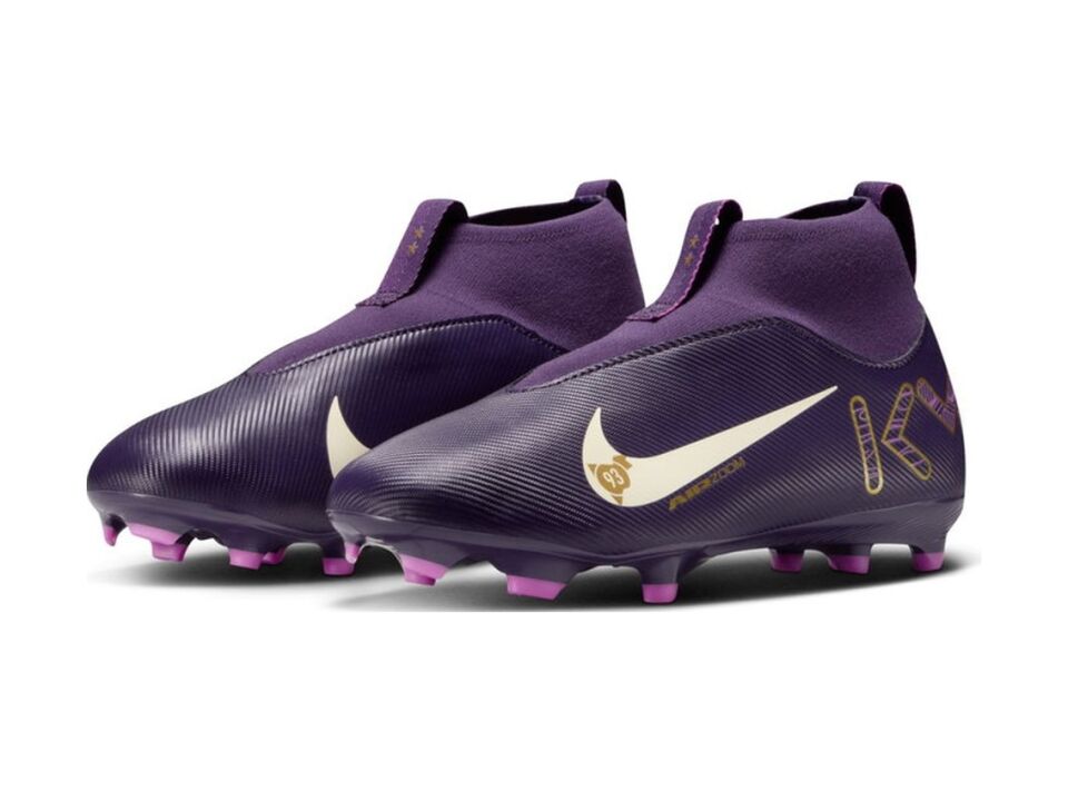 Nike Mercurial Superfly 10 Acad Mbappé Fg/mg Çocuk Krampon Hf3417-500 Mor 33