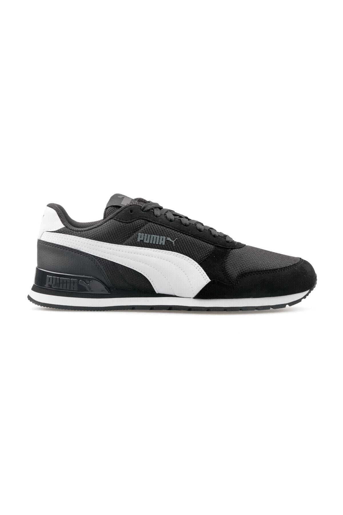 St Runner V2 Mesh Erkek Siyah Spor Ayakkabı Siyah - 42,5