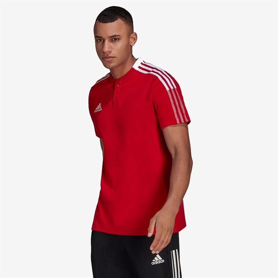 Adidas Tıro 21 Gm7365 Erkek Tişört Kırmızı M