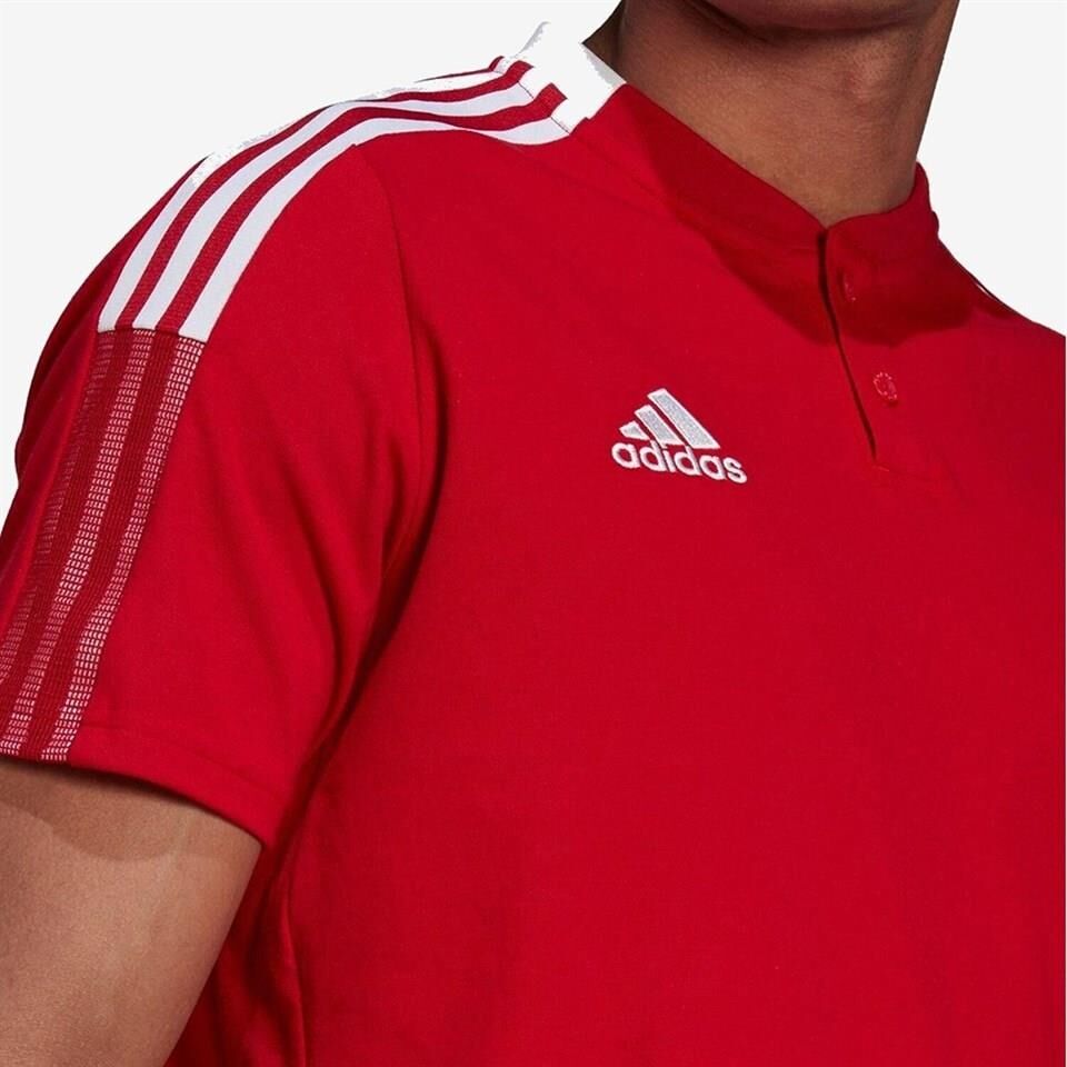 Adidas Tıro 21 Gm7365 Erkek Tişört Kırmızı M