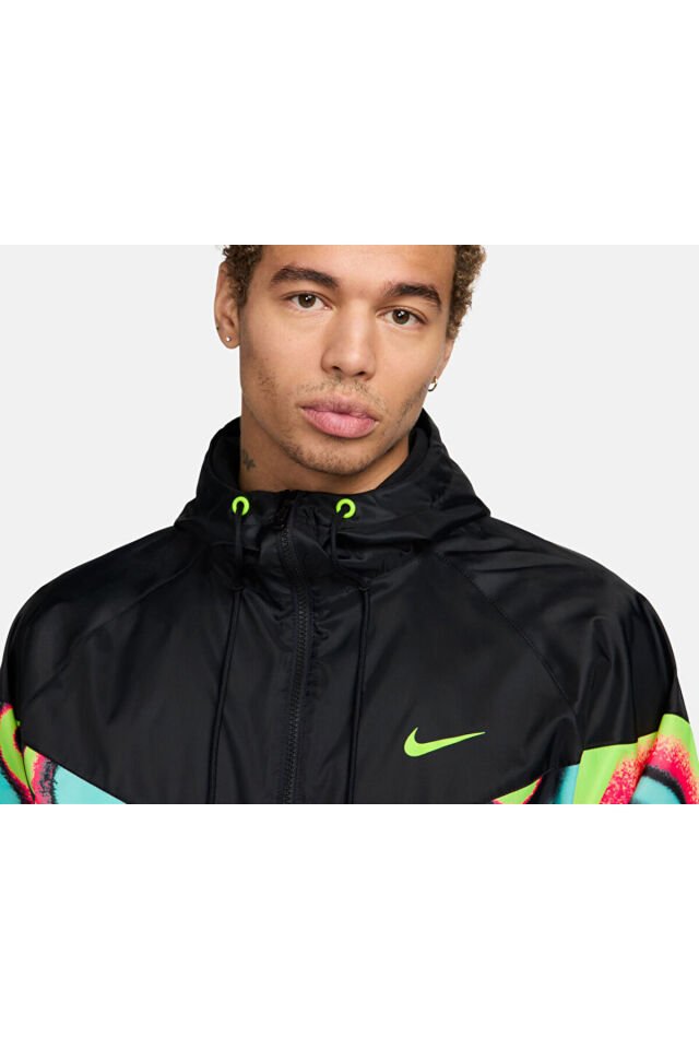 Erkek Günlük Ceket M Nsw Wvn Lnd Wr Jkt Max Vol HF4446-674 Çok Renkli