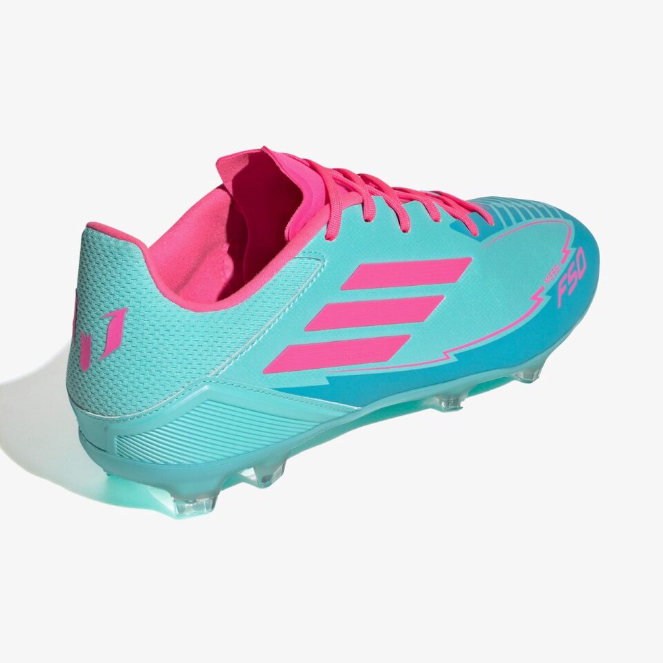 Adidas F50 League Messi Erkek Mavi Çim Saha Kramponu Ih0928 Mavi 42