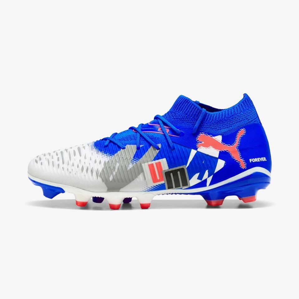 Puma Future 8 Match Forever Fg/ag Erkek Beyaz Çim Saha Kramponu 108423 Beyaz 43