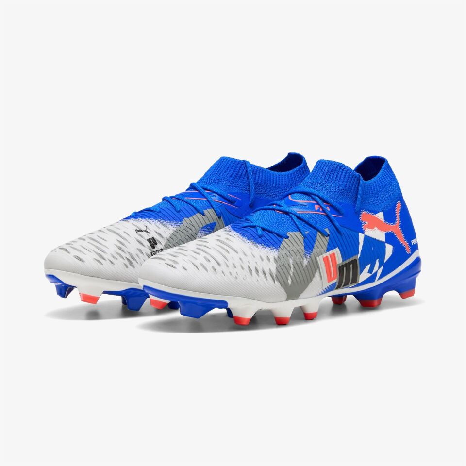 Puma Future 8 Match Forever Fg/ag Erkek Beyaz Çim Saha Kramponu 108423 Beyaz 43