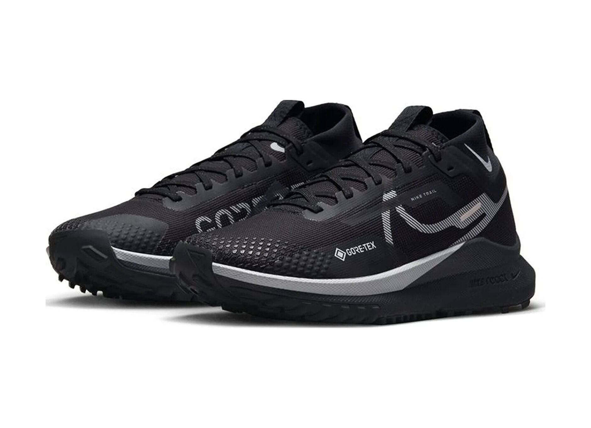Nike React Pegasus Trail 4 Gore-tex Kadın Siyah Spor Ayakkabı Dj7929-001 001 Siyah 37.5