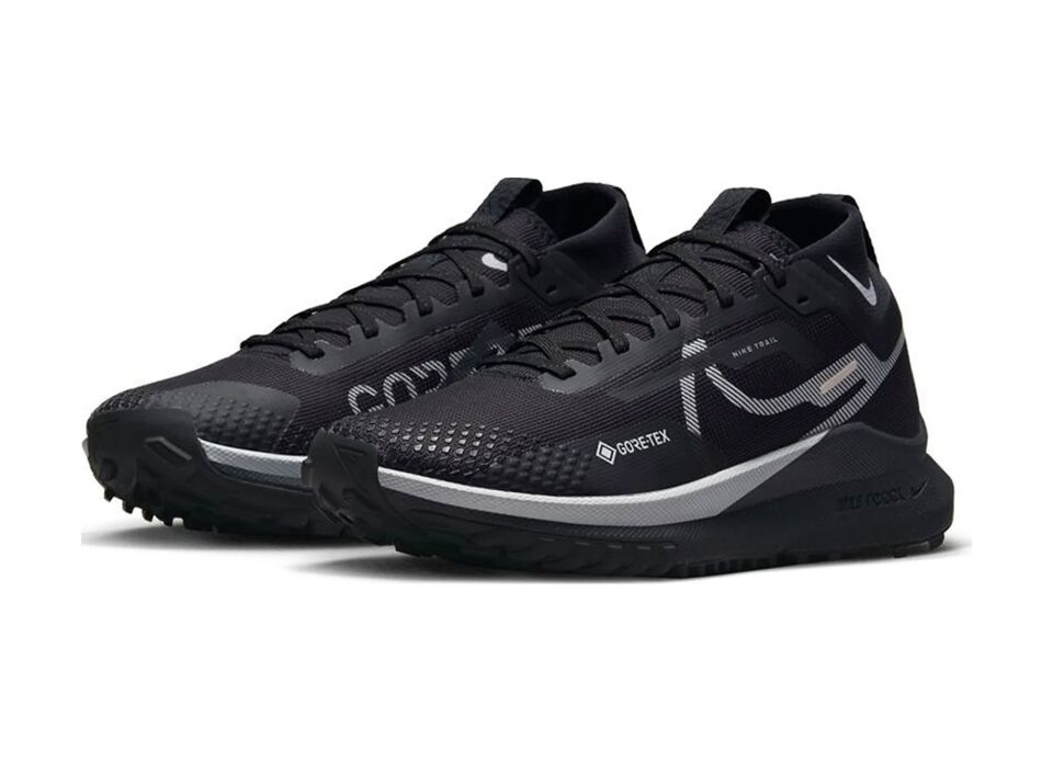 Nike React Pegasus Trail 4 Gore-tex Kadın Siyah Spor Ayakkabı Dj7929-001 001 Siyah 37.5