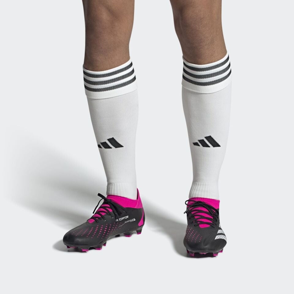 adidas GW4589 PREDATOR ACCURACY.3 FG Erkek Krampon Siyah 44.5