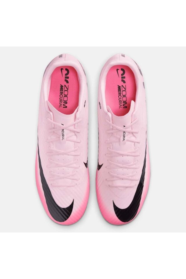 Unisex Çoklu Çim Zemin Kramponu Mercurial Zoom Vapor 15 Academy Fg/Mg DJ5631-601 Pembe