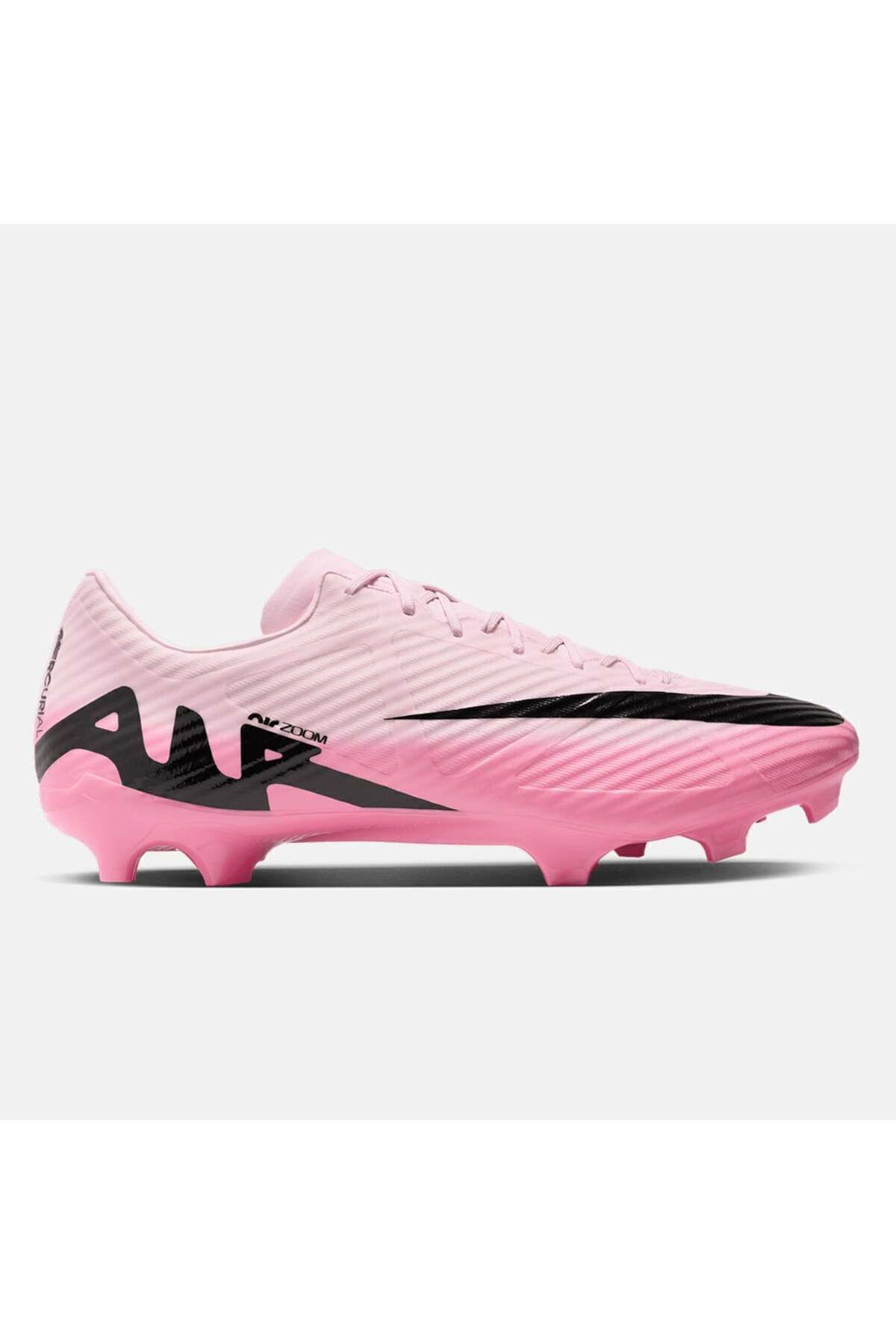 Unisex Çoklu Çim Zemin Kramponu Mercurial Zoom Vapor 15 Academy Fg/Mg DJ5631-601 Pembe