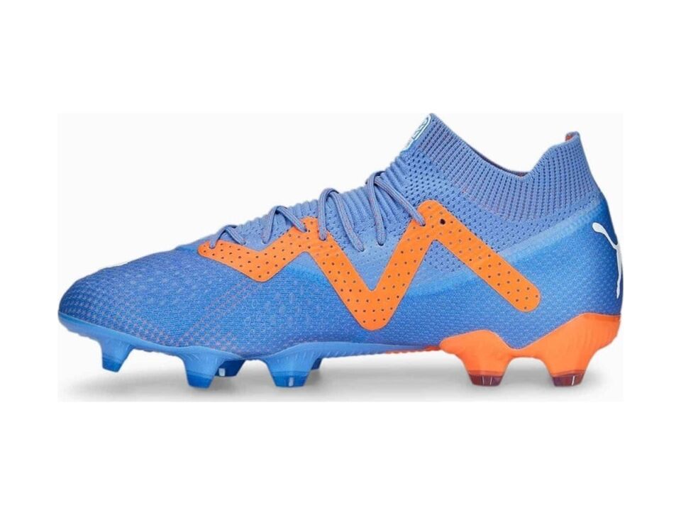 Puma Future Ultimate Fg/ag Erkek Krampon 107165-01 Mavi - Turuncu 45