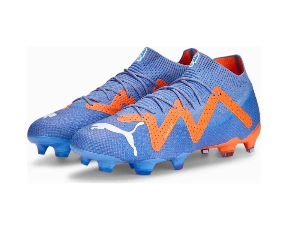 Puma Future Ultimate Fg/ag Erkek Krampon 107165-01 Mavi - Turuncu 45