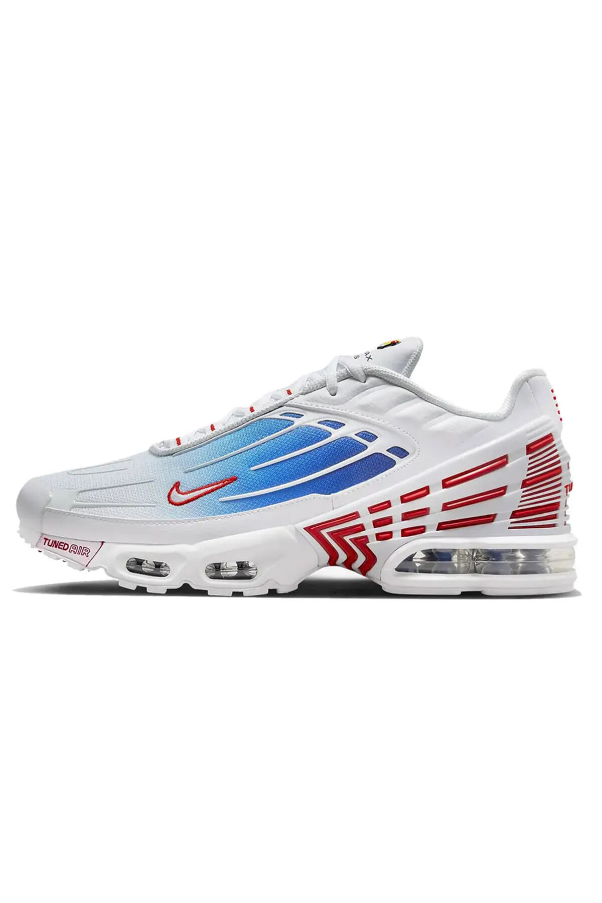 Air Max Plus 3 Vivid Blue Gradient unisex beyaz spor ayakkabı -(FN3411-100)