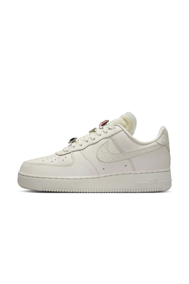 Air Force 1 Low Premium 'Bling' Kadın Sneaker Ayakkabı Beige - 38.5