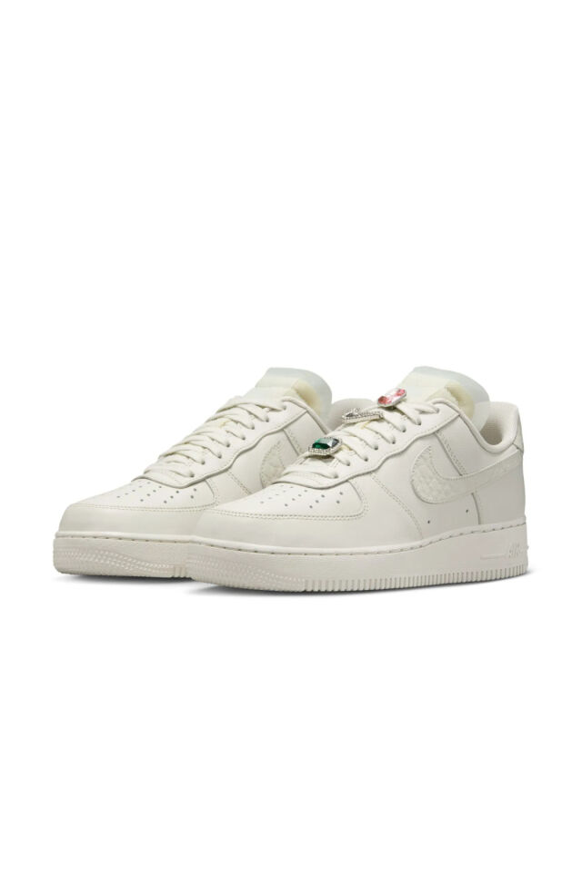 Air Force 1 Low Premium 'Bling' Kadın Sneaker Ayakkabı Beige - 38.5