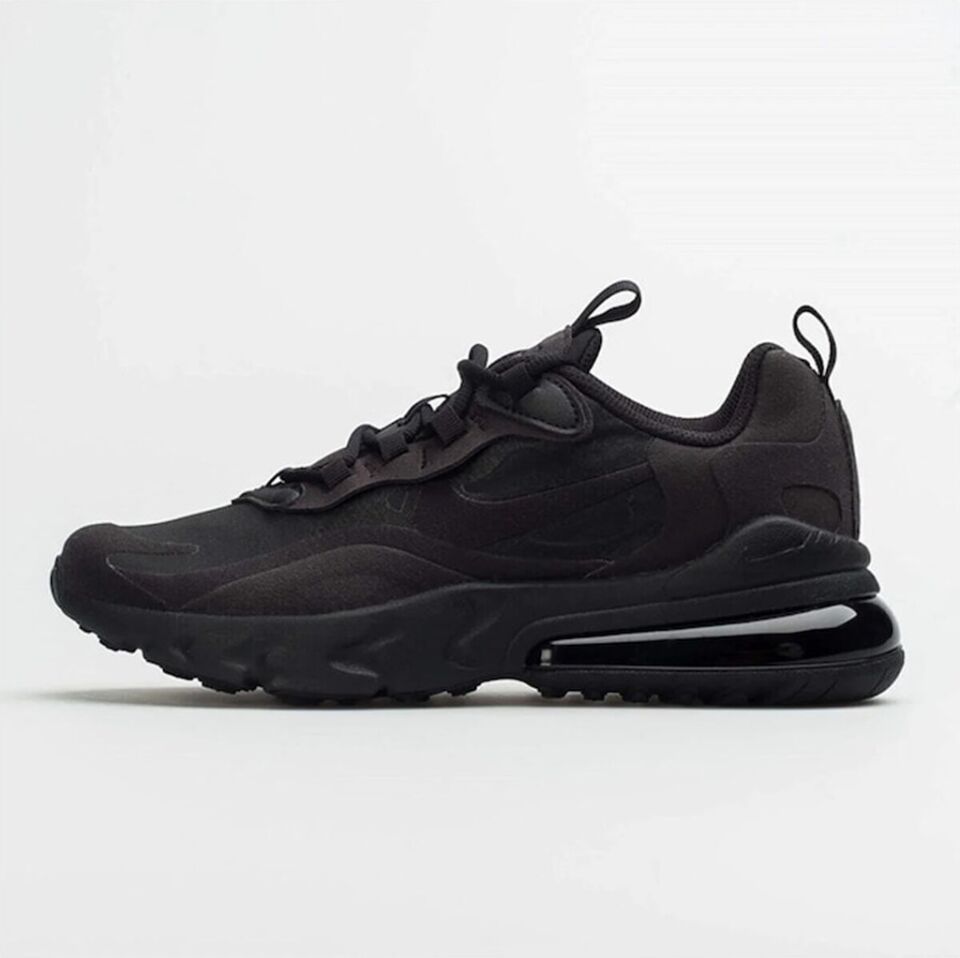 Nike Air Max 270 React (Gs) Kadın Spor Ayakkabı Bq0103-004 Siyah 38