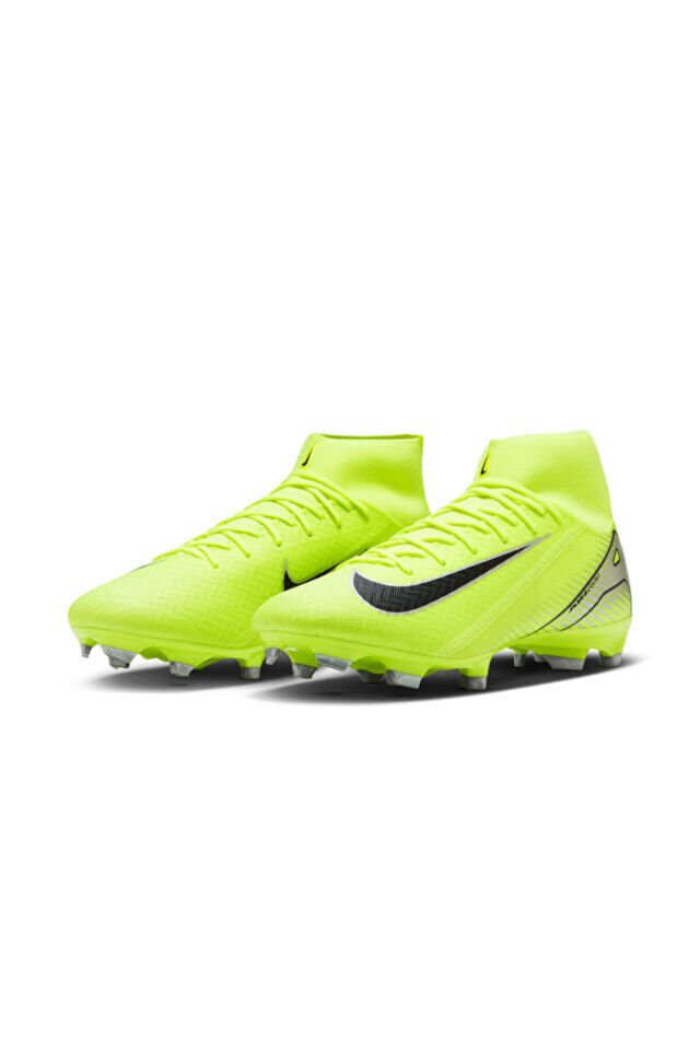 Mercurial Superfly 10 Academy Fg/Mg Erkek Çim Zemin Kramponu FQ1456-700 Yeşil Renkli - 42,5