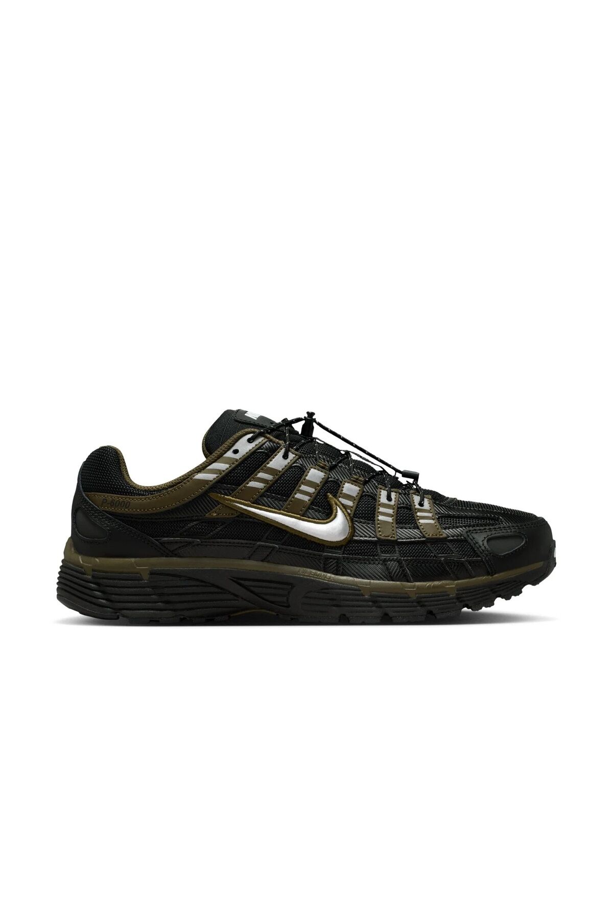 P-6000 Erkek Sneaker Ayakkabı Siyah - 40