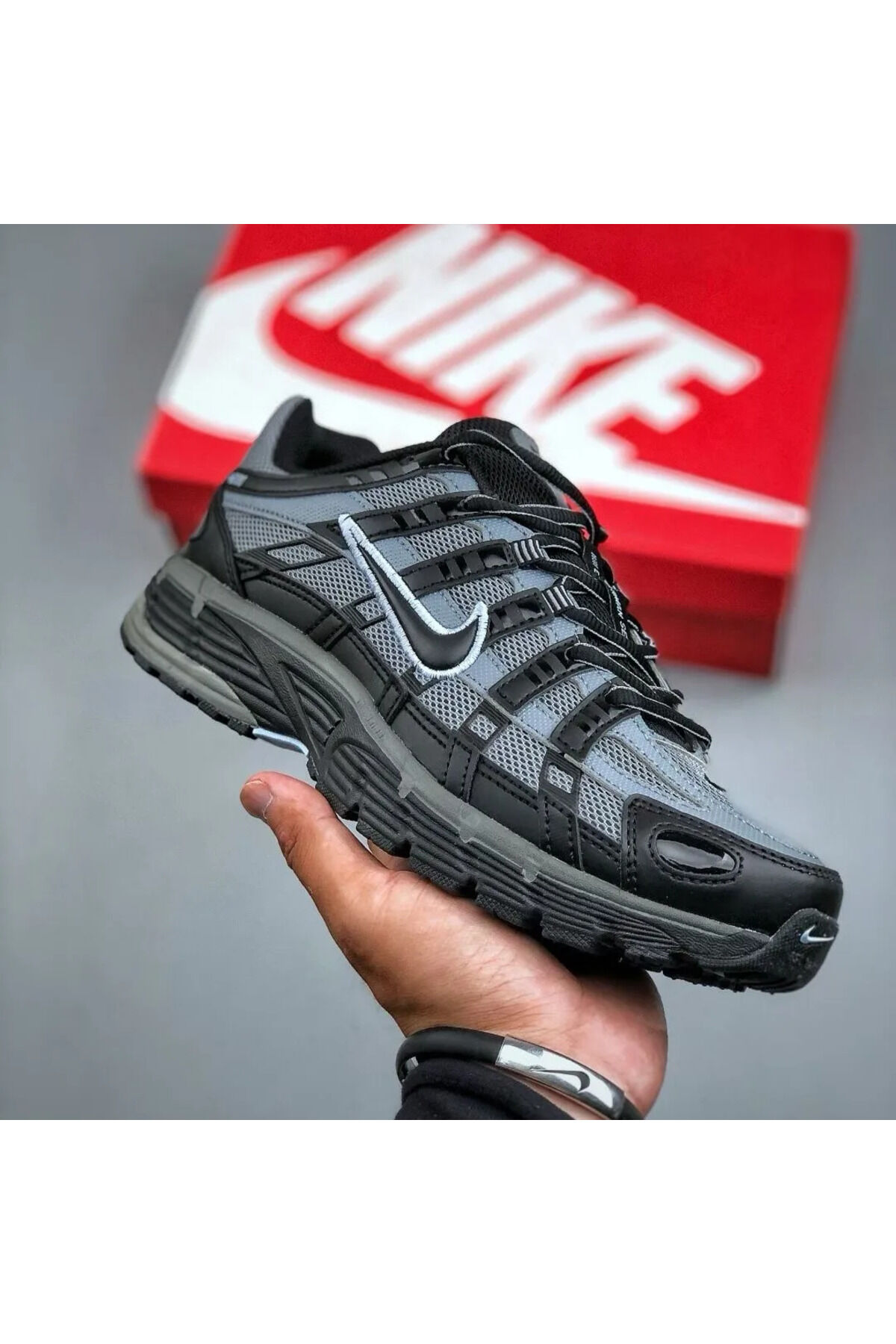 P-6000 Sneaker MAĞAZA : ALFA SPORTSWEAR Siyah - 36,5