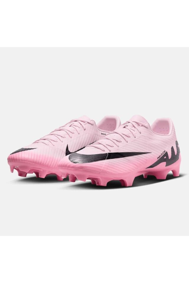 Unisex Çoklu Çim Zemin Kramponu Mercurial Zoom Vapor 15 Academy Fg/Mg DJ5631-601 Pembe Pembe - 45