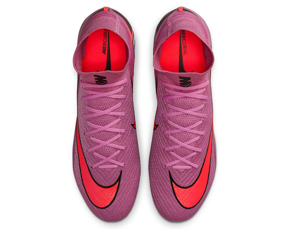Nike Futbol Ayakkabısı Kramponlar Zm Mercurıal Superfly 10 Elıte Fg Bordo 40.5