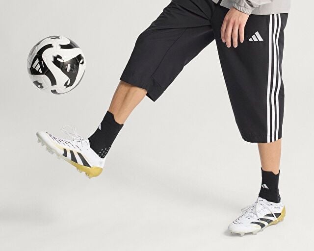 Adidas Predator Elite Fg Erkek Çim Zemin Kramponu Jı1086 Beyaz Beyaz 42.5