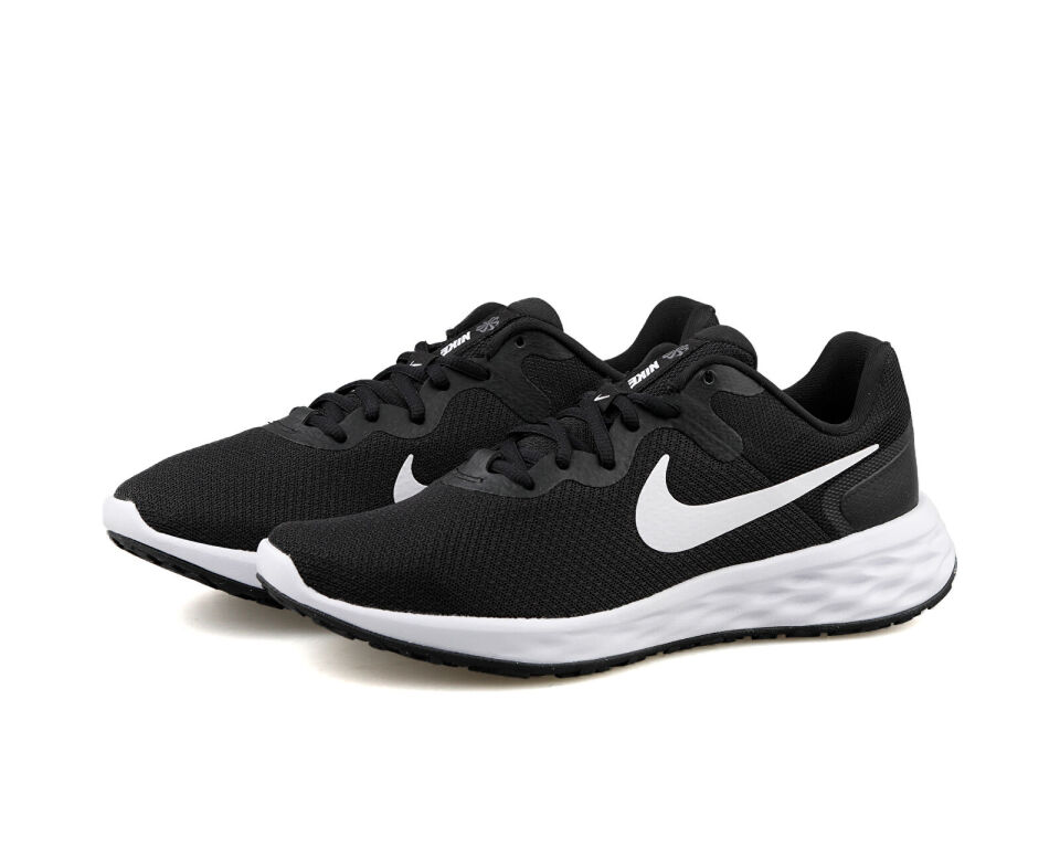 Nike Revolution 6 Nn Dc3728-003 Erkek Spor Ayakkabı SİYAH-BEYAZ 38.5